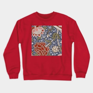 William Morris Vintage Floral Wallpaper Pattern Crewneck Sweatshirt